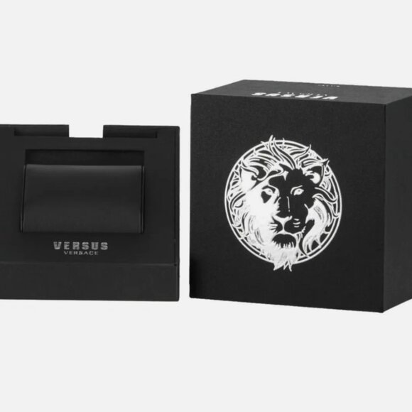 Versace Womens Silver Gold 36mm Bracelet Watch main image 4
